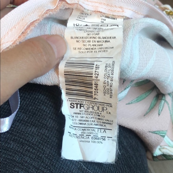 ELA pale pink floral dress - Picture 5 of 5